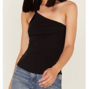 Free People 💖 One Way or Another One Shoulder Tank Top